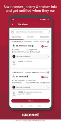 Racenet – Horse Racing Form android App screenshot 2